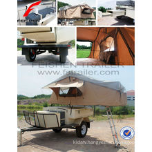 Roof tent camper trailer